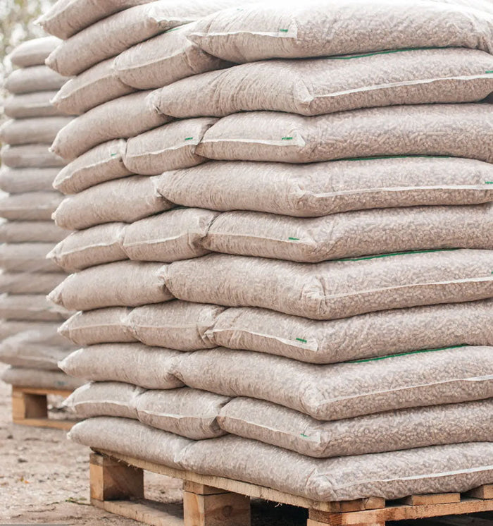 Pellets granulés de bois palette de 66 sacs de 15kg