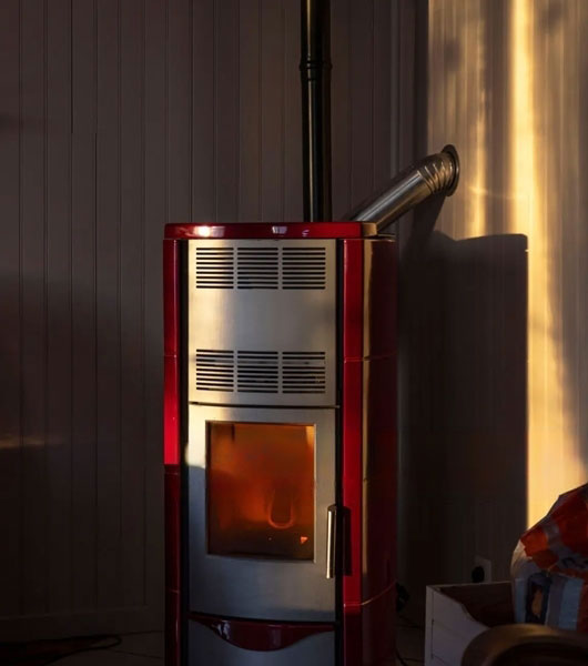 Poêle à granulés de bois